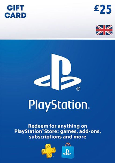 Playstation Plus Card PSN 25 GBP (CODE)