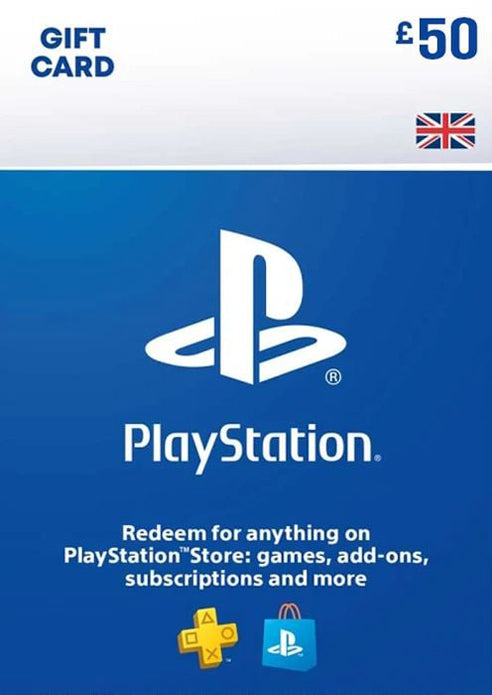 Playstation Plus Card PSN 50 GBP (CODE)