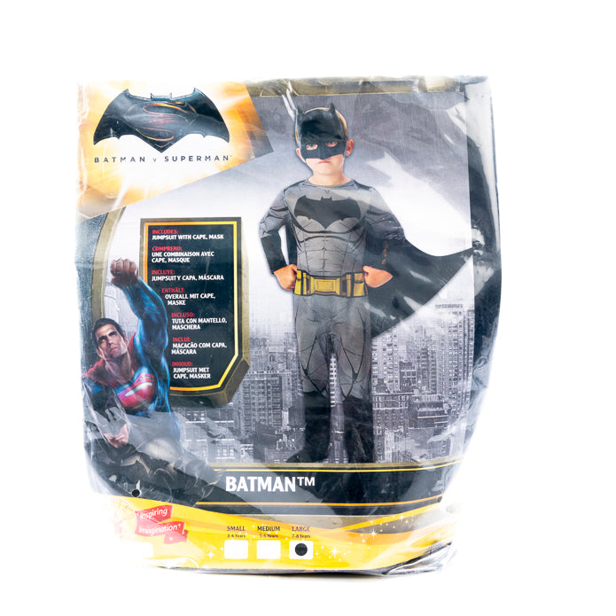 Batman DC Justice League Kids Dress-up Costume Large (7-8 years)