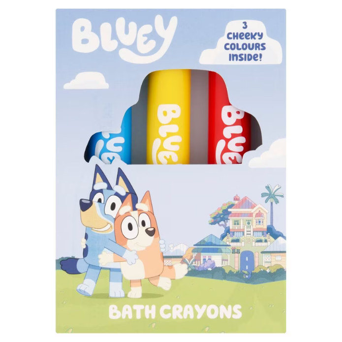 Bluey bath soap crayons 3 x 3g