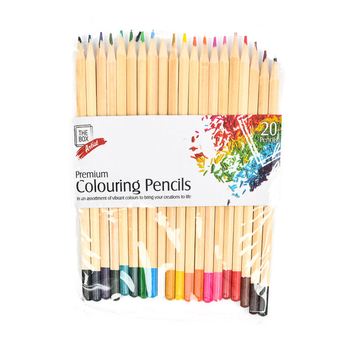 Premium Colouring Pencils (20pcs)