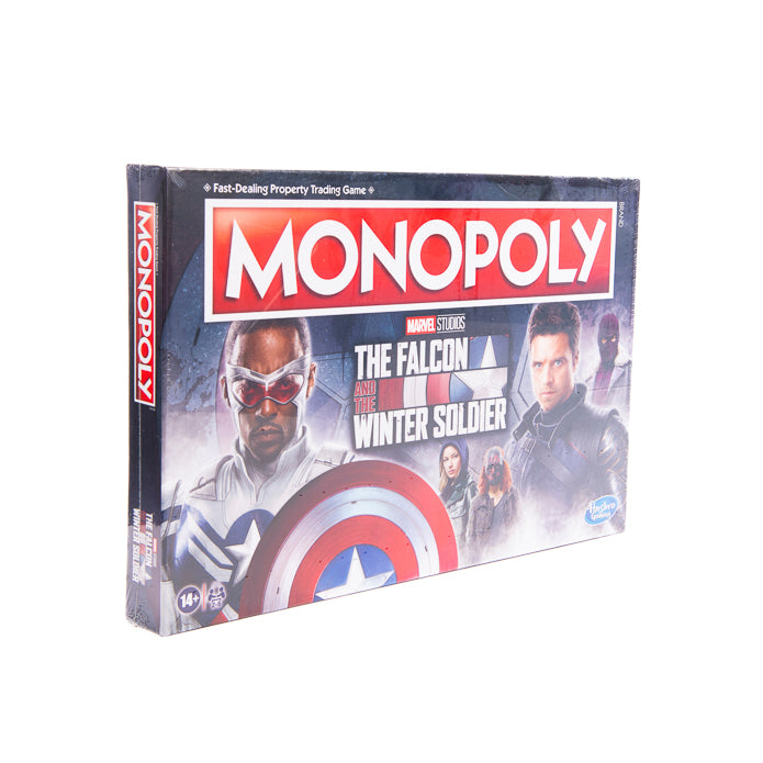 Hasbro Gaming: Monopoly Marvel The Falcon and the Winter Soldier Edition