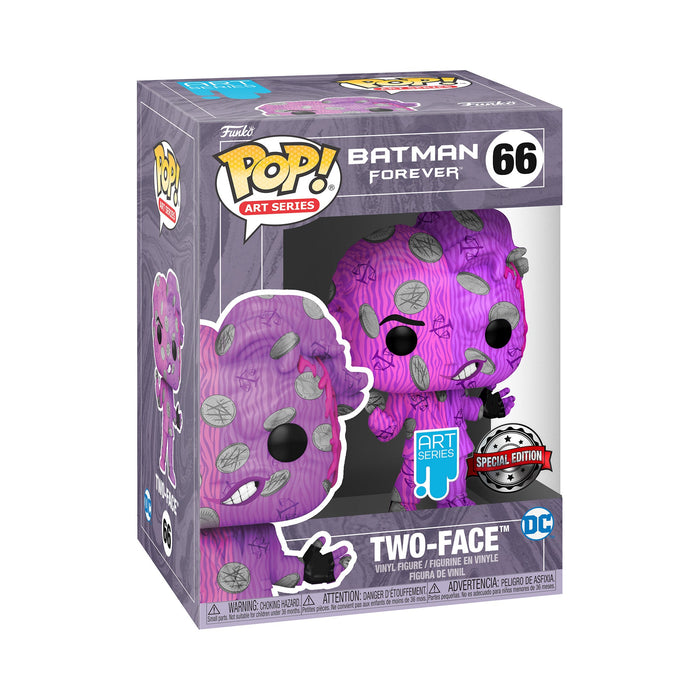 POP! Artist Series: Batman Forever - Two-Face w/Case (Special Edition)