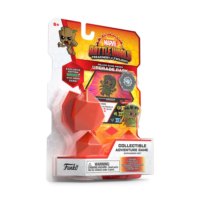 Funko Marvel Battleworld: Treachery at Twilight S2 Premium Game Pieces Pack - Spider Island Groot (Excl. Edition)