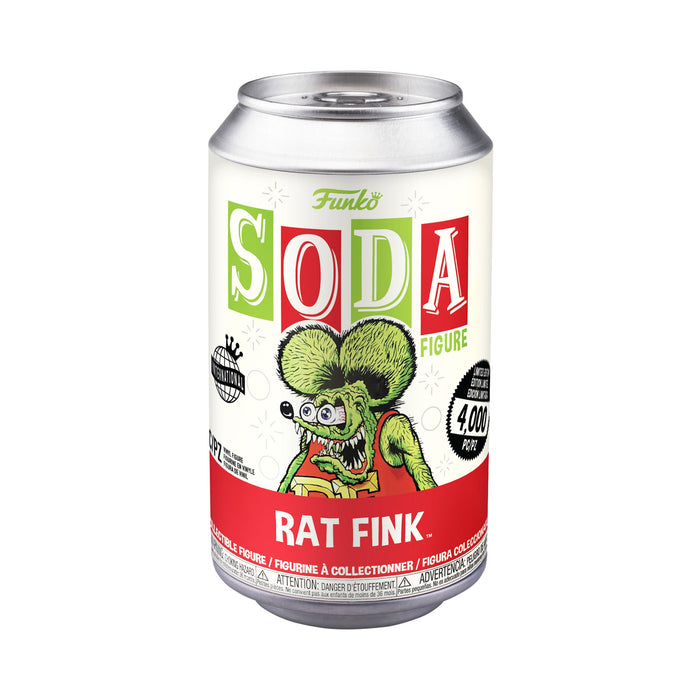 Funko Vinyl Soda: Rat Fink Green