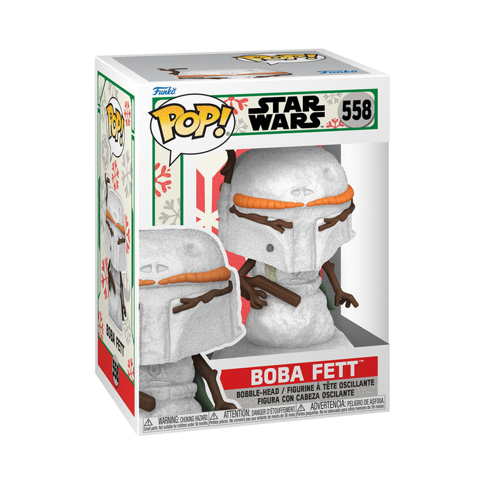 POP! Bobble-Head Star Wars: Holiday Boba Fett