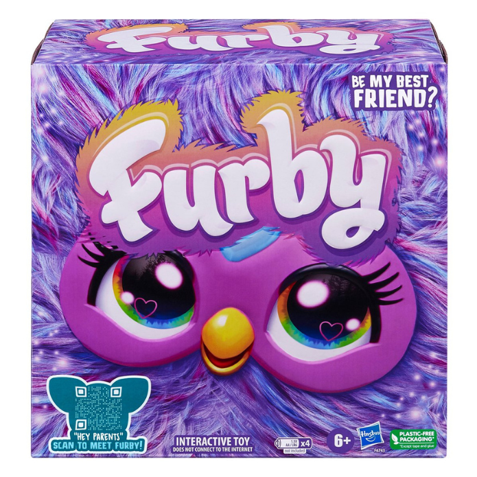 Hasbro AW23 Furby Interactive Toy Plush - PURPLE
