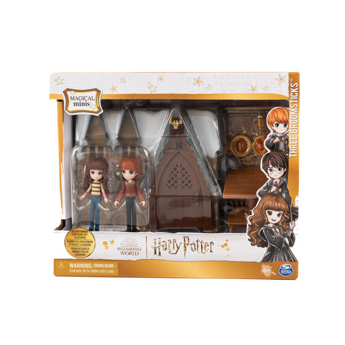Harry Potter Wizarding World - Magical Minis: Three Broomsticks Playset (EXCL. Hermione & Ron)