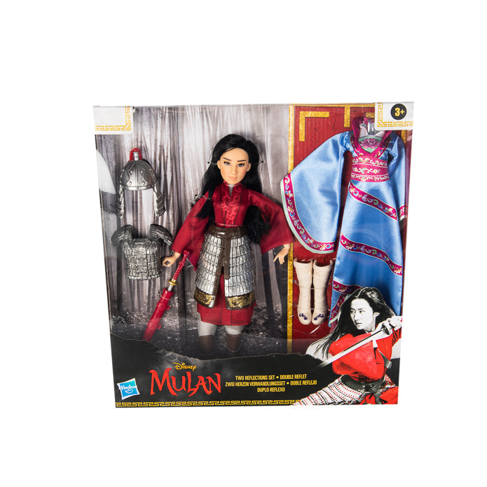 Disney Mulan: Two Reflection Set - Princess Mulan Fashion Doll (2 Outfits &  Accessories)