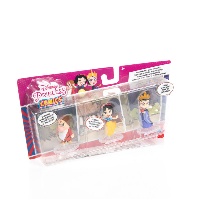 Disney Princess Comics - Snow White's Story Moments Dolls 3-pack