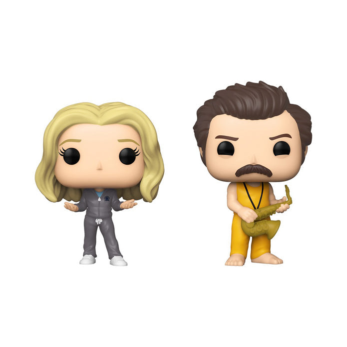 POP! Television: Parks & Recreation - Leslie & Ron Locked In 2-Pack (Excl.)