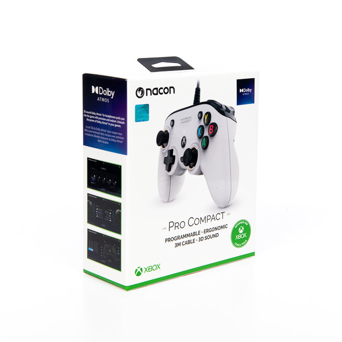 Nacon PRO Compact Controller White (XBSX/One/PC)