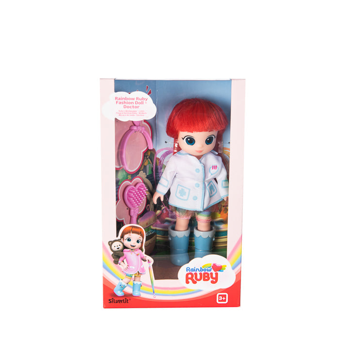 Rainbow Ruby - 20cm Fashion Doll with accessories