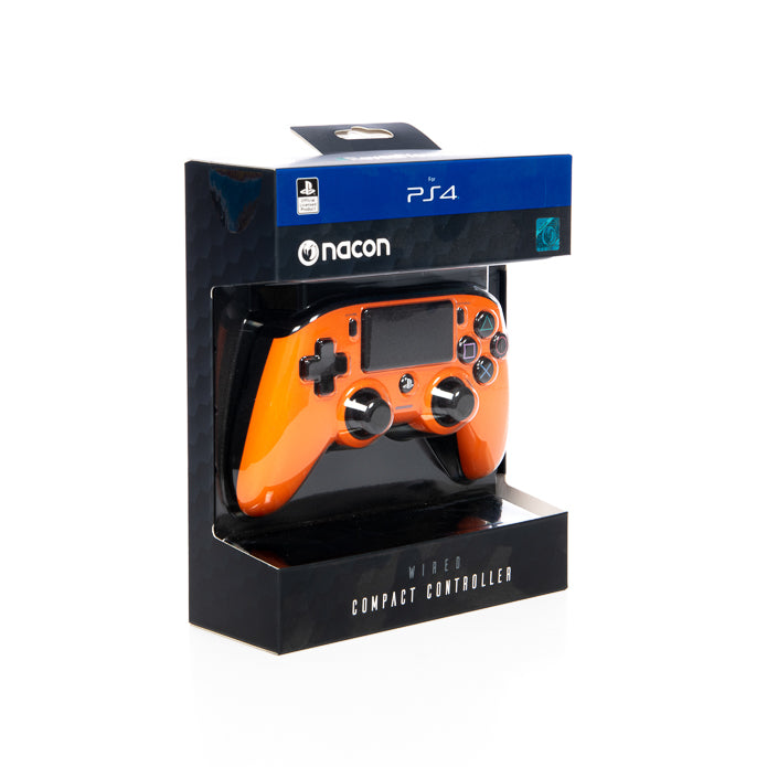 Nacon Wired Compact Controller Orange PS4