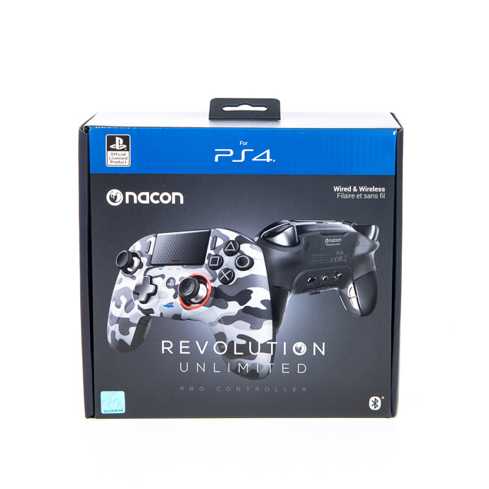 Nacon Revolution Unlimited Pro Camo Grey Controller for PS4