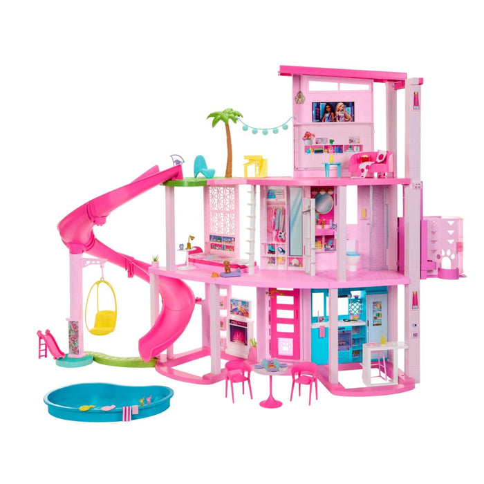 Barbie Dreamhouse Pool Party Doll House with 75+ Pieces