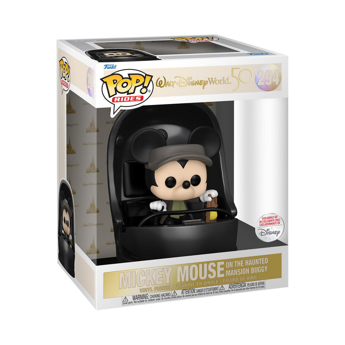 POP! Rides: Walt Disney World 50th - Mickey Mouse On The Haunted Mansion Buggy (Exclusive)