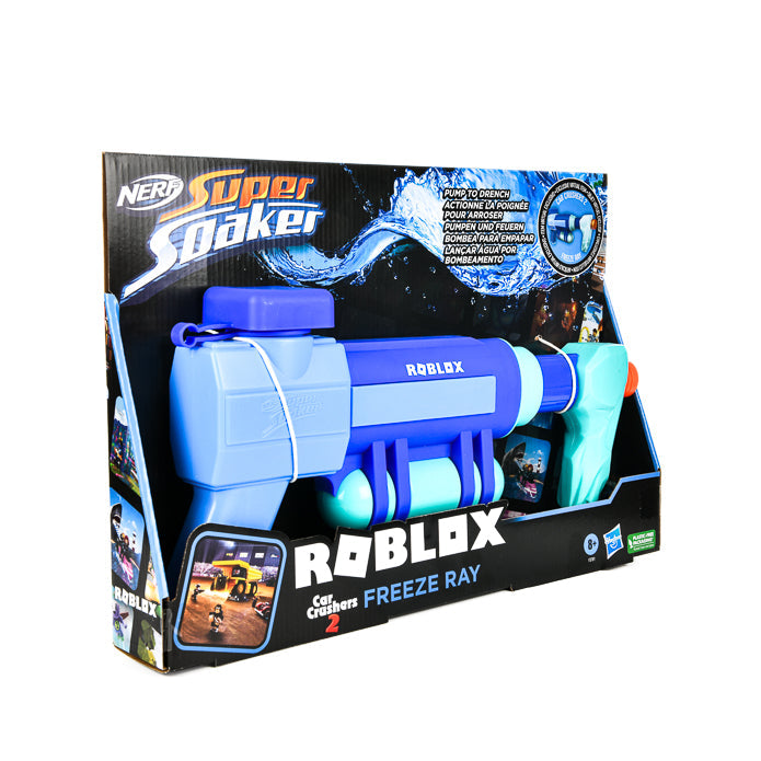 Nerf Super Soaker Roblox Car Crushers 2: Freeze Ray Water Blaster