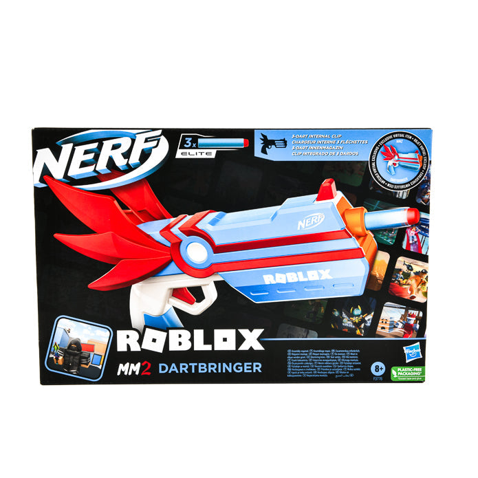 NERF Roblox MM2: Dartbringer Dart Blaster with Internal 3-Dart